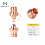3D M6 M9 Series Laser Cutting Nozzles For 3D Laser Cutting - Imagem 4
