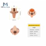 3D M6 M9 Series Laser Cutting Nozzles For 3D Laser Cutting - Imagem 3