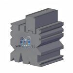 42CrMo with Heat treatment High quality Multiple Vee dies,bending blocks for CNC press brakes - Image 2