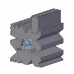 42CrMo with Heat treatment High quality Multiple Vee dies,bending blocks for CNC press brakes - Image 3
