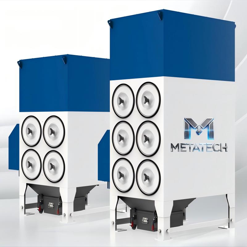 Cartridge type Fiber laser cutting dust collector,Dust exhasut