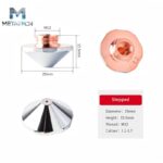 D25 H15.5 M12 EAA Laser Cutting Nozzle - Image 6