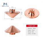 D28 H15 M11 Laser Cutting Nozzle - Image 5