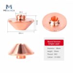 D28 H15 M11 BOOST Version Laser Cutting Nozzle