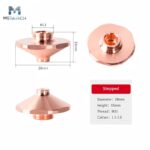 D28 H15 M11 MCSB Raised Laser Cutting Nozzle - Image 7