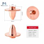 D28 H22.5 M11 Laser Cutting Nozzle - Image 5