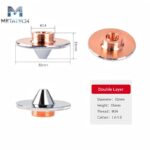 D32 H15 M14 Conical Laser Cutting Nozzle - Image 5
