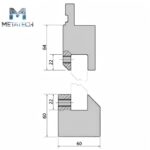 European 42CrMo with Heat treatment High quality Punch and dies,forming bending tools for CNC press brakes - Image 2