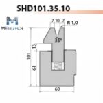 European 42CrMo with Heat treatment High quality Punch and dies,forming bending tools for CNC press brakes - Image 4