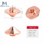 HSG D28 H15 M11 Laser Cutting Nozzle - Image 3