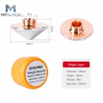 OSPRI D28 H15 M11 Laser Cutting Nozzle - Image 8