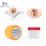 OSPRI D28 H15 M11 Laser Cutting Nozzle